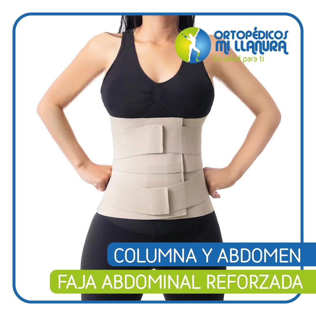 🔹FAJA ABDOMINAL REFORZADA👩🏼_⚕️_🦿Habla con nosotros o ingresa al link en la descripción-📲 31