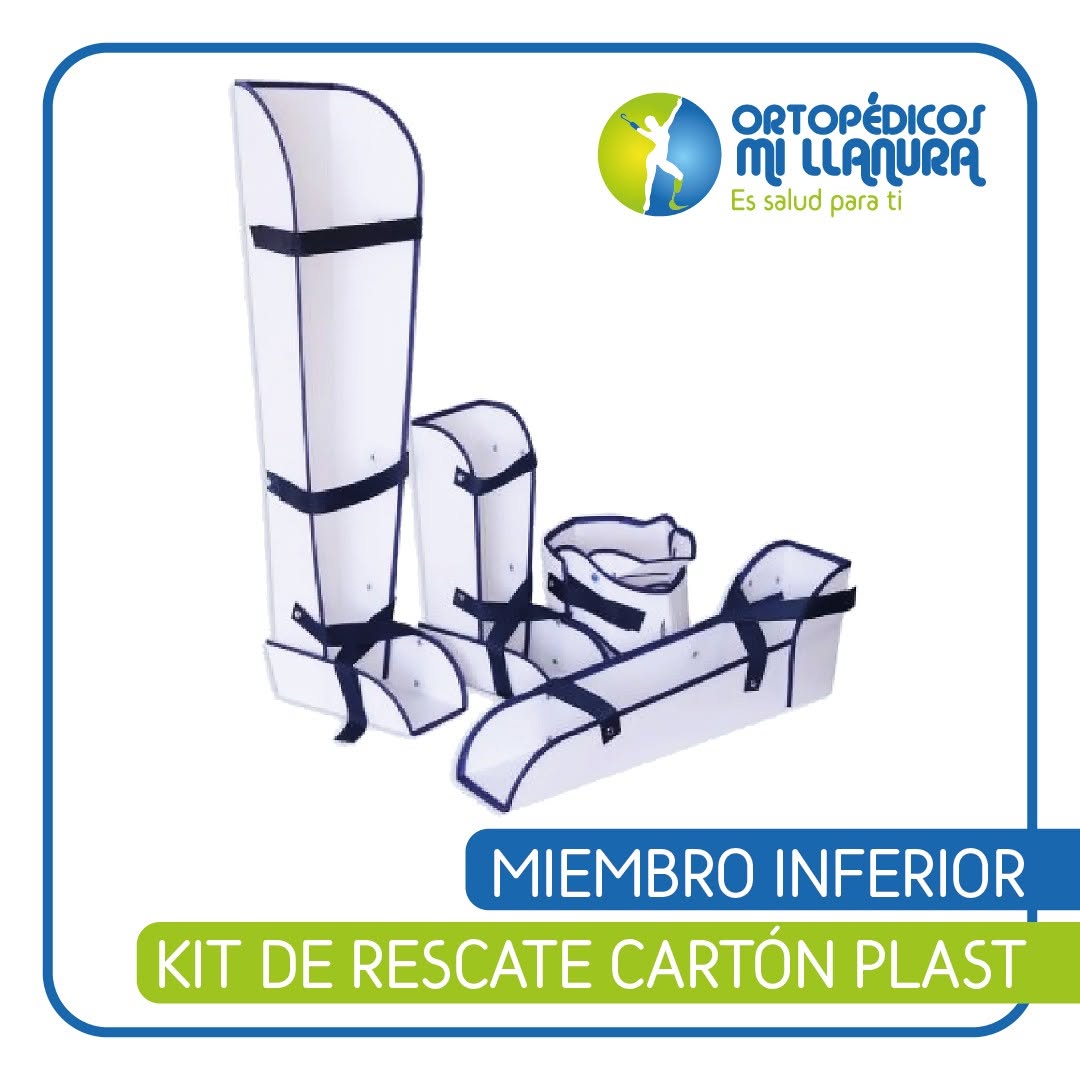🔹KIT DE RESCATE CARTÓN PLAST👩🏼_⚕️_🦿Habla con nosotros o ingresa al link en la descripción-📲
