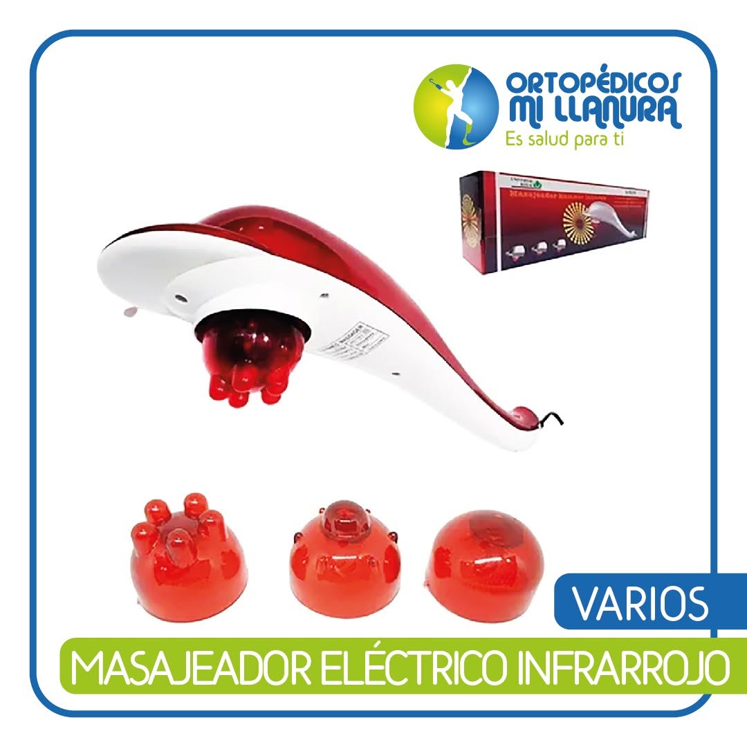 🔹MASAJEADOR ELÉCTRICO INFRARROJO👩🏼_⚕️_🦿Habla con nosotros o ingresa al link en la descripció