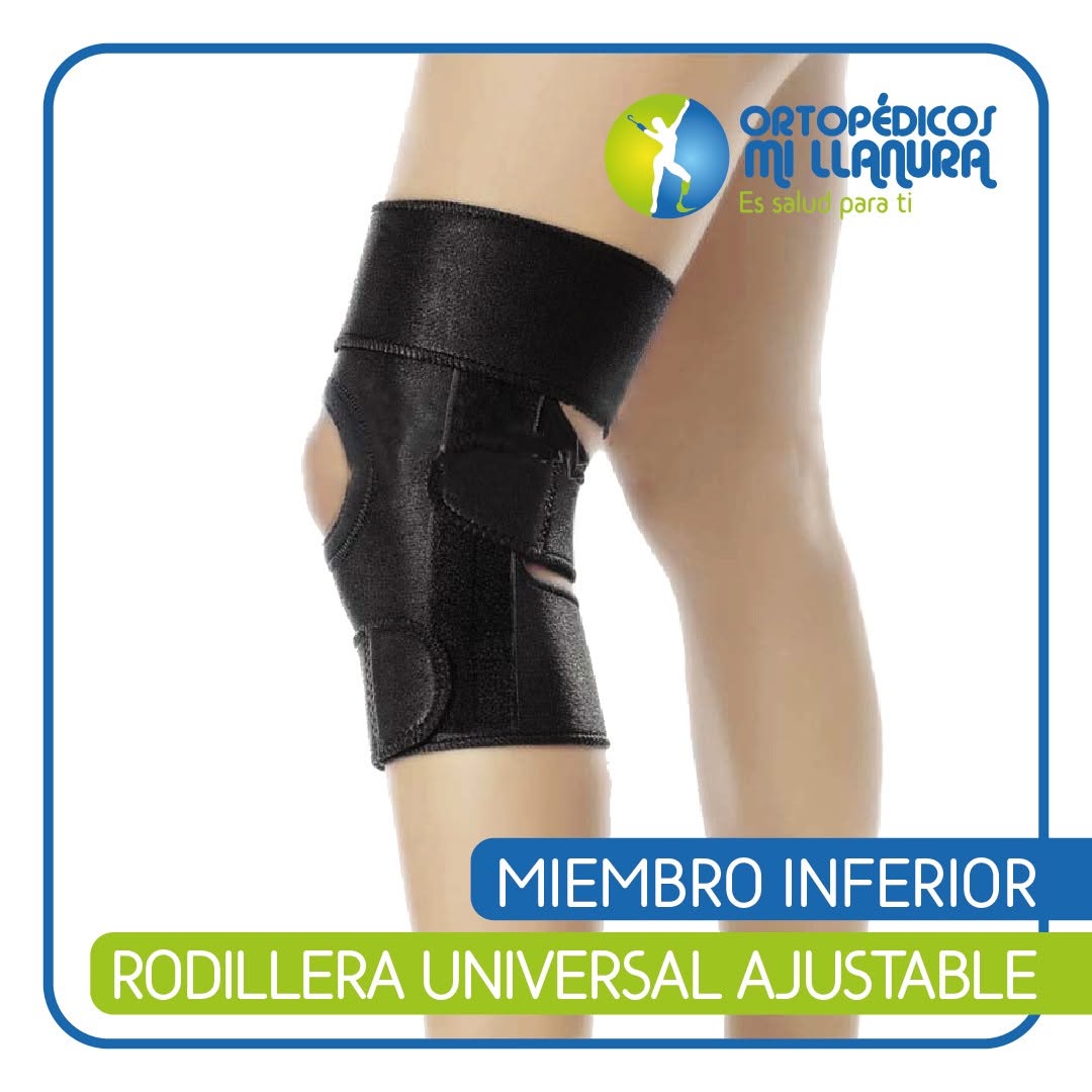 🔹RODILLERA UNIVERSAL AJUSTABLE👩🏼_⚕️_🦿Habla con nosotros o ingresa al link en la descripción-