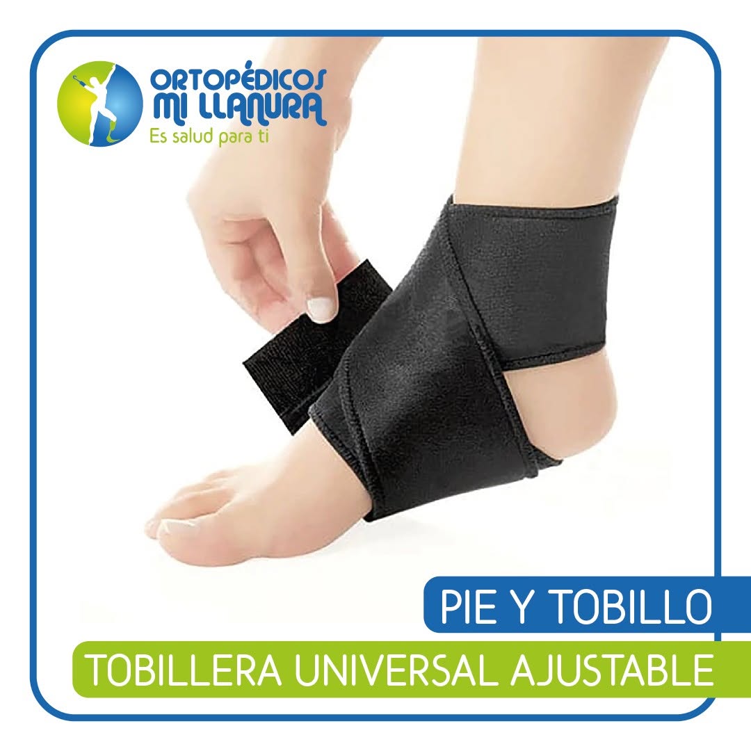 🔹TOBILLERA UNIVERSAL AJUSTABLE👩🏼_⚕️_🦿Habla con nosotros o ingresa al link en la descripción-